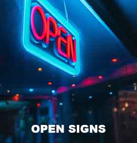 Open Signs