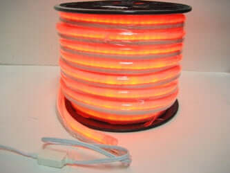 Amber Flexible LED Neon Tube (120V)