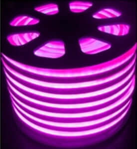 Fushia Flexible LED Neon Tube (24V)
