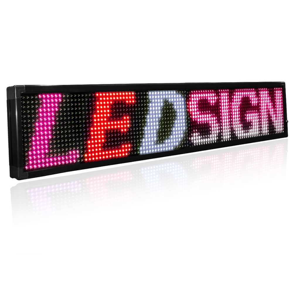 26mm RWP 1 Row Programmable Scrolling LED Sign