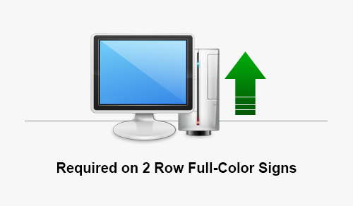 PC Upgrade for Full Color Outdoor Programmable Signs