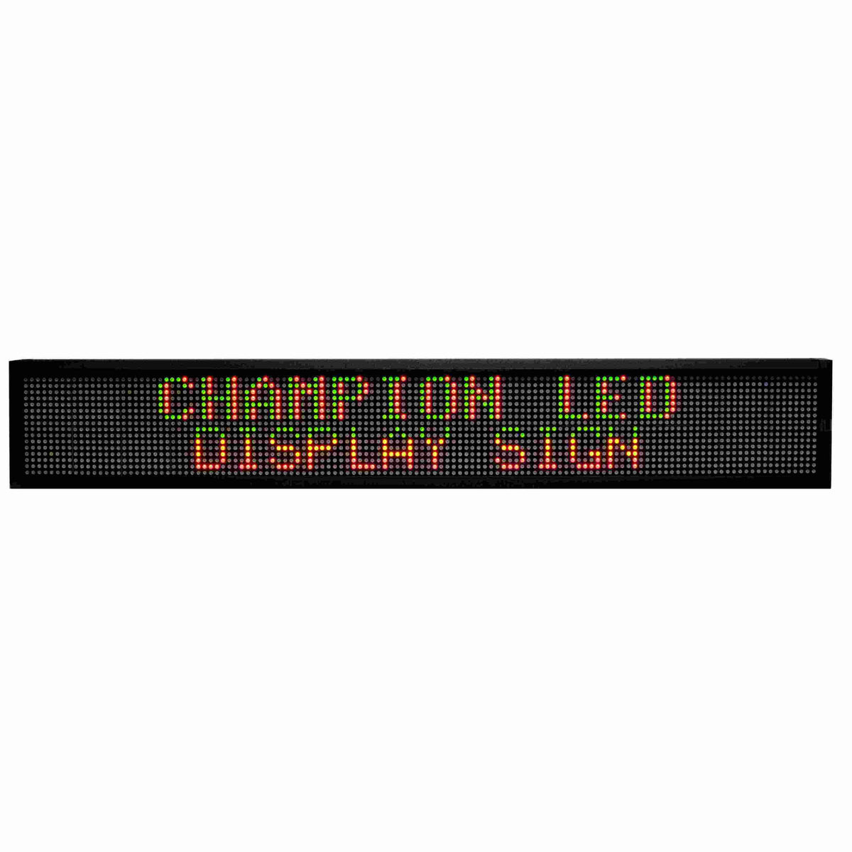 DO-Series Tri-Color Double Line Indoor Programmable LED Sign (6&quot; X 39.6&quot;)
