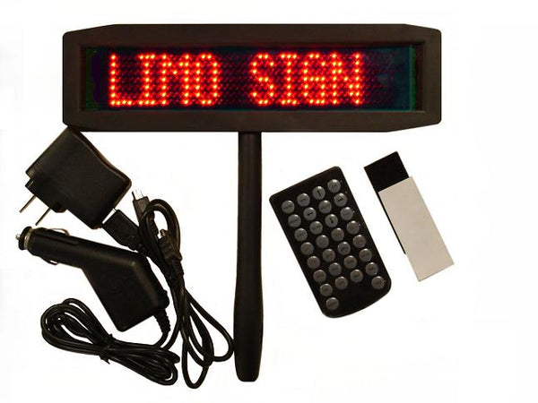 Rechargeable LED Programmable Sign (3