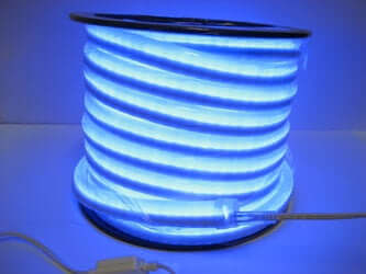 Blue Flexible LED Neon Tube (120V)
